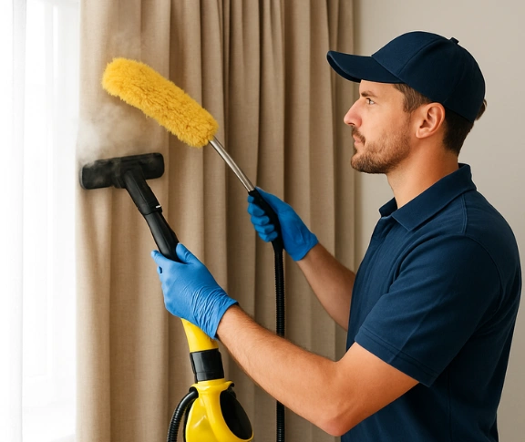 Trusted residential curtain cleaning technician Matty Curtain Cleaning milsons-point-nsw QLD